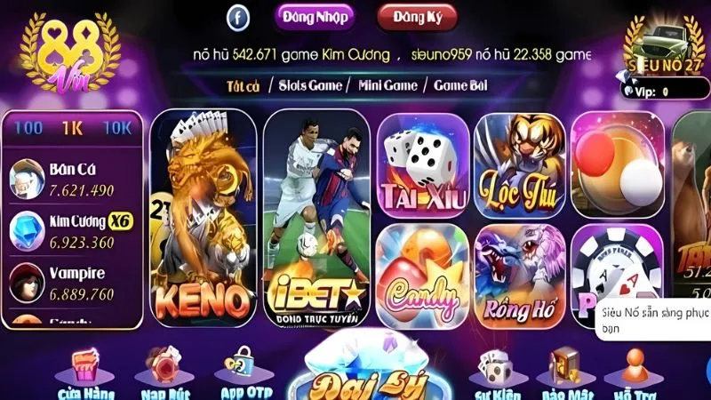 88vin considerival - Link Truy Cập 88VIN Uy Tín, An Toàn 11 88vin hợp tác với các nhà phát hành quốc tế, làm mới kho trò chơi của mình mỗi ngày